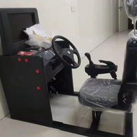 Simulateur de conduite durable, machine d'entraînement à la conduite automobile professionnelle pour école de conduite