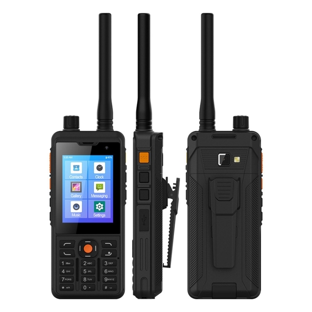 UNIWA P5 Analog POC Walkie Talkie Rugged Phone 1GB+8GB 5300mAh Battery 2.8 Inch Android 9 4G Feature Phone