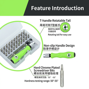 32 In 1 <b>Precision</b> <b>Screwdriver</b> <b>Set</b> Chrome Vanadium Steel For Mobile Phone Repair Tools - Product Image 3