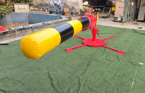 EASYFUN Super Carnival Games - Máquina inflable Wipeout Riding Bike Sweeper Eliminator para adultos, para <span class=keywords><strong>alquiler</strong></span> en fiestas y eventos - Product Image 5