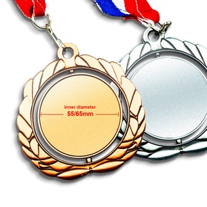 Medallas Deportivas Personalizadas de Metal en Blanco para Premios, Trofeos, Fútbol, Maratón, Baloncesto, Fabricante de Cintas Deportivas - Product Image 6
