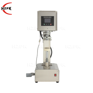 Máquina Tapadora de Botellas de Plástico y Aluminio Semiautomática de Escritorio HZPK con Pedal - Product Image 6