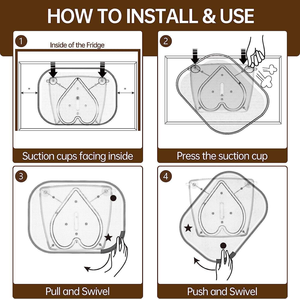 Organizador de especias giratorio 360, estante de almacenamiento cuadrado para ahorrar espacio para mostrador de cocina y refrigerador - Product Image 3