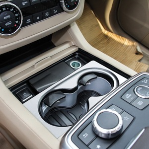 แผงตกแต่งที่วางแก้วคอนโซลกลางสำหรับ Mercedes-Benz GLE GLS ทำจากอลูมิเนียมอัลลอยด์ - Product Image 3