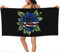Serviette de plage Cap-Vert personnalisée à prix réduit, séchage rapide, absorbante, légère et fine, pour salle de bain, piscine et natation
