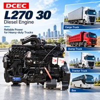 Moteurs diesel pour camions SCDC Cumins DCEC L270 30 270HP 2200 tr/min 8,9 L Tier III refroidis par eau, turbocompressés et avec refroidisseur intermédiaire