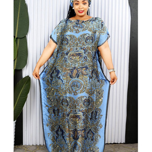 Nouvelle robe ample imprimée du Moyen-Orient pour l'été 2025, foulard africain Dashiki, vêtements pour femmes de <span class=keywords><strong>grande</strong></span> <span class=keywords><strong>taille</strong></span> transfrontaliers, <span class=keywords><strong>taille</strong></span> unique - Product Image 4