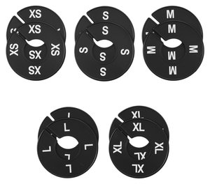 Divisor <span class=keywords><strong>de</strong></span> tamaño <span class=keywords><strong>de</strong></span> plástico para <span class=keywords><strong>ropa</strong></span> <span class=keywords><strong>de</strong></span> armario para clasificar <span class=keywords><strong>ropa</strong></span> reutilizable negro estante <span class=keywords><strong>de</strong></span> <span class=keywords><strong>ropa</strong></span> tamaño redondo divisor Etiqueta <span class=keywords><strong>de</strong></span> tamaño <span class=keywords><strong>de</strong></span> <span class=keywords><strong>ropa</strong></span> - Product Image 2