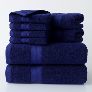 Lot de serviettes de bain 100 % coton à absorption rapide, personnalisables avec logo, super absorbantes, pour hôtels et usage domestique, prix abordable - Product Image 2