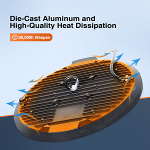 High Quality <b>Cheap</b> Industrial Pendant <b>Light</b> Ip45 Ip65 150W 200W Waterproof Dob UFO High Bay LED <b>Light</b> for Workshop Warehouse - Product Image 3
