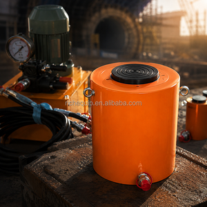 Vérin hydraulique à simple effet série RC 5-100 tonnes avec retour par ressort et protection contre les surcharges pour la construction, l'exploitation minière et les ponts - Product Image 2