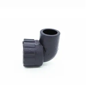 Wholesale PE100 Pipe Supplier Hdpe Pipe Socket Fittings Socket Fusion Female Threaded Elbow