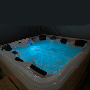 6 personnes Balboa américain acrylique Hot Tube extérieur Jacuzzier Villa fête baignoire Massage debout sol sexxy hot tube <span class=keywords><strong>spa</strong></span> - Product Image 4