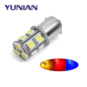 רכב LED 1156 1157 P21W BA15D 5050 13SMD רכב Led חנייה הפעל אות אורות בלם זנב מנורות נורות DC 12V