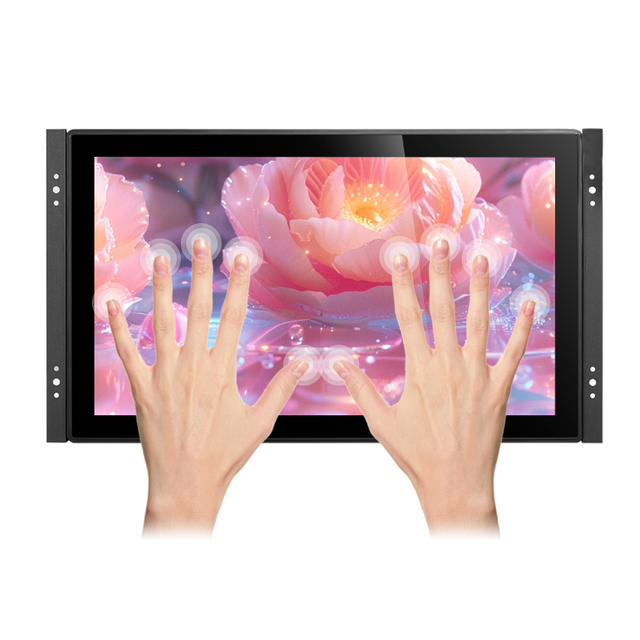 21.5 Inch Outdoor High Brightness 1000 Nits Wide Screen Flat Industrial Monitor Waterproof Capacitive Touch Screen LCD Display