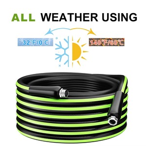 Manguera de Jardín Enrollable de PVC de Alta Presión (8 Bares) con Estándar CNS de 5/8'' Pulgadas, Núcleo Interno de Goma Antifugas - Product Image 4