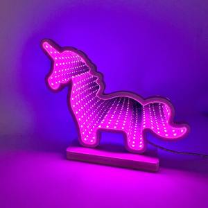 Lumière colorée éclairage décoratif en forme de <span class=keywords><strong>licorne</strong></span> pour les festivals scène bar atmosphère chambre <span class=keywords><strong>veilleuse</strong></span> lumière LED - Product Image 1