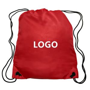 Custom Printed 210d Polyester Waterproof Draw Sting Shopping <b>Drawstring</b> <b>Backpack</b> <b>Drawstring</b> Bags - Product Image 3