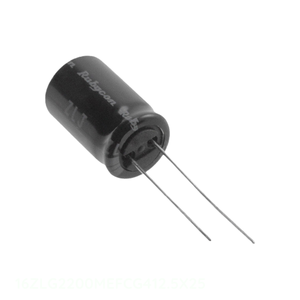 Condensateur radial original 16ZLG2200MEFCG412.5X25 2200 uF traversant le boîtier, en aluminium, 2200UF 20% 16V - Product Image 1