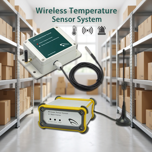 Industrial Lorawan Multipoint Wireless Temperature Sensor System Alarm Monitoring - Product Image 1
