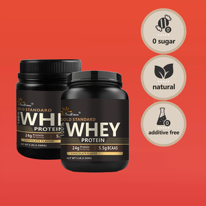 Suministro Exclusivo del Canal, Proteína de Suero Pura Estándar Oro 5lb en Polvo, Suplementos de Nutrición Deportiva <span class=keywords><strong>y</strong></span> Fitness - Product Image 6