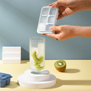 Thân Thiện Với Môi Silicone <span class=keywords><strong>Ice</strong></span> Cube Khuôn Rò Rỉ Bằng Chứng Có Thể Tháo Rời Nắp Tủ Đông Sử Dụng <span class=keywords><strong>Ice</strong></span> Popsicle Maker <span class=keywords><strong>Ice</strong></span> <span class=keywords><strong>Cream</strong></span> Công Cụ - Product Image 5