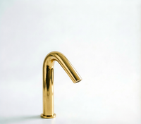 Robinet moderne monotrou en acier inoxydable 304, à capteur automatique, idéal pour les salles de bain commerciales – Meilleures ventes