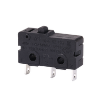 Micro-interrupteur à bouton-poussoir - Micro-interrupteurs à 3 bornes pour machine de jeu d'arcade - Accessoire/pièces de machine de jeu d'arcade