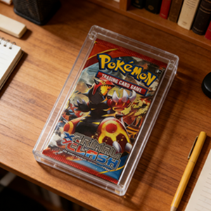 Factory Wholesale Modern High Transparency Acrylic Customized Booster Pack Storage Case for Trading Cards Boosters <b>Protectors</b> - Product Image 6