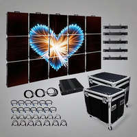 Écran LED de fond de scène intérieur RGX en aluminium moulé sous pression Mur vidéo LED Kinglight Nationstar P2.5 500*500MM Affichage LED de location