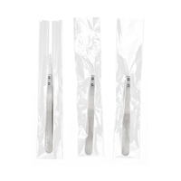 Pincettes en acier inoxydable de qualité industrielle, outils de réparation de précision courbés et droits, multi-usages