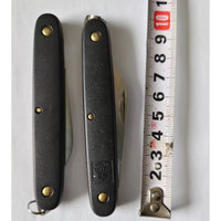Couteau de poche d'extérieur avec manche en plastique, design pliable pour le camping, la survie, EDC, couteaux tactiques à légumes avec clip
