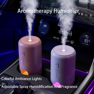 2024 New Car <b>Humidifier</b> Air Purifier Aromatherapy Essential Oil Car Sprayer Odor Removal Car Fragrance Water Atmosphere - Product Image 4