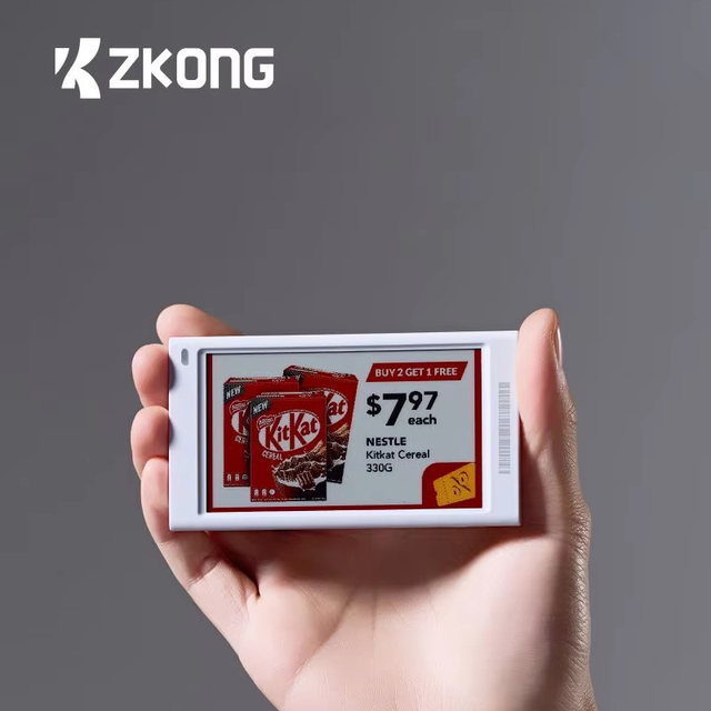Zkong Esl Electronic Shelf Label Digital Price Tags for Supermarket Electronic Price Label E Ink Display