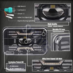 OVOVS H4651 H4652 H4656 H6545 Hellste DRL Hi/<span class=keywords><strong>Lo</strong></span> Beam Scheinwerfer Projektor Rechteckiger LKW Square 4x6 LED Scheinwerfer - Product Image 6