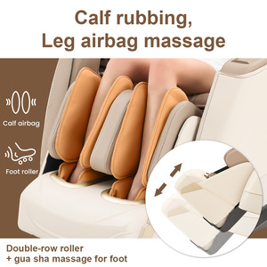 Ghế massage toàn thân <span class=keywords><strong>3D</strong></span> không trọng lực AI công nghệ mới <span class=keywords><strong>2025</strong></span>, tích hợp chức năng spa chân Shiatsu - Product Image 5