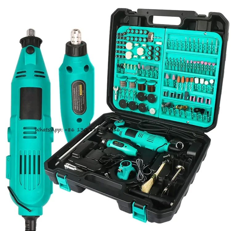 Power Tools Plug-in Portable Electric Mini Grinder Mini Drill Rotary Accessories Set