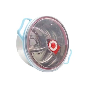 Large Capacity Stainless Steel <b>Lunch</b> Box Sealed Tableware Lid Fresh-Keeping Food Baby Refrigerator Storage for Instant Noodles - Product Image 1