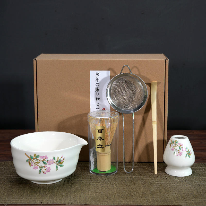 Sakura White Matcha Bowl