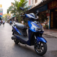 Motor Listrik CKD EEC 10/12 inci 2 Roda 600/800W Kecepatan 50km/jam Skuter Kota Listrik Bertenaga Gaya Retro Sepeda Motor Listrik