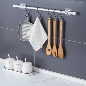 Ganchos Adhesivos Ajustables al por Mayor, Clips para Cortinas sin Clavos, Soportes de Almacenamiento Doméstico, Percheros de Pared - Product Image 6