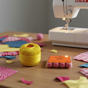 Filo di Cotone Ilan N. 12 Colore 15, Set da 12 Pezzi per Cucito - Product Image 2