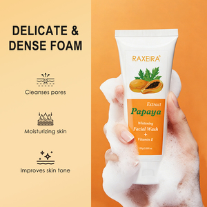 Limpiador <span class=keywords><strong>Facial</strong></span> Blanqueador con Niacinamida de Papaya y Vitamina C, Rejuvenecedor e Iluminador de la Piel - Product Image 4