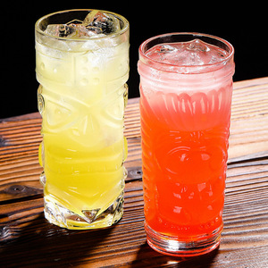 Vasos de Cóctel Tiki de Cristal Modernos Personalizables al por Mayor, Hechos a Mano, para Vino y Bebidas Tiki Personalizadas - Product Image 2