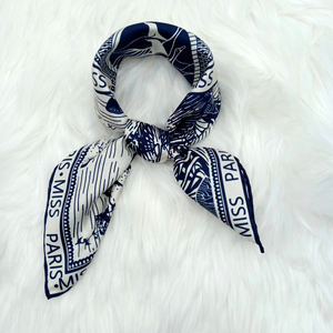 ผ้าเช็ดหน้าสำหรับผู้ชายผ้าพันคอผ้าไหมลายทแยงขนาด16นิ้วพิมพ์ลายดิจิทัลขนาด40x40ซม. ทำจากผ้าซาตินแท้100% - Product Image 3