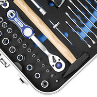 GOODKING159 Pièces – Coffret d'outils à douilles en aluminium – Vente chaude – Outils professionnels pour réparation automobile