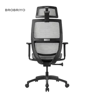 Nuovo prodotto fornitori di mobili per ufficio moderni comode sedie da ufficio ergonomiche in rete