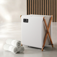 Seau chauffant électrique pliable 38L pour serviettes, idéal pour salle de bain, chambre, salon de beauté, écologique, garantie 12 mois
