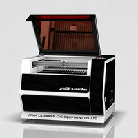 Équipement de gravure laser CO2 avancé 3D LM-9060-F pour modèles architecturaux non métalliques, double table de travail, fonctionnement stable