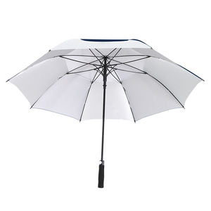 Parapluie de golf automatique classique durable, coupe-vent, changeant de couleur, bleu royal, bleu marine, pour hommes - Product Image 5